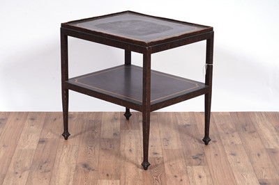Lot 48 - Two tables; and a bookcase