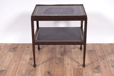 Lot 48 - Two tables; and a bookcase