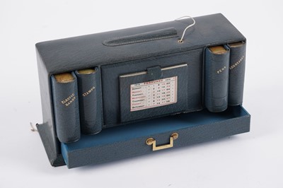 Lot 201 - ﻿An early 20th Century desk tidy; and a selection of other desk accessories