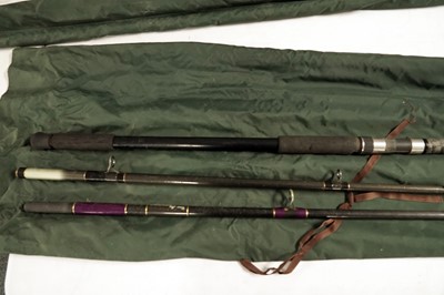 Lot 373 - Three fishing rods by Daiwa and Conoflex