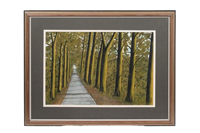 Lot 588 - James Lloyd – Forest Walk | mixed media