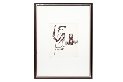 Lot 820 - Sidney Nolan – Kelly, from The Dust Series | etching