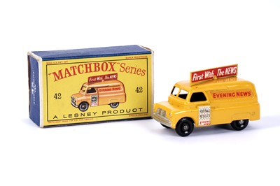 Lot 140 - A Lesney Matchbox No. 42 'Evening News' van