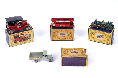 Lot 124 - Four Lesney Models of YesterYear