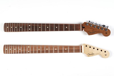 Lot 258 - Two Fender Stratocaster necks