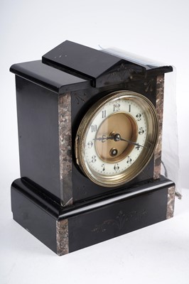 Lot 170 - A selection of clocks and a Magneto-Electric Machine