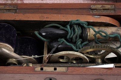Lot 170 - A selection of clocks and a Magneto-Electric Machine