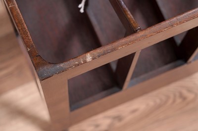 Lot 44 - A Regency mahogany canterbury