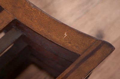 Lot 44 - A Regency mahogany canterbury