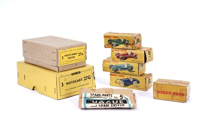 Lot 82 - A collection of Dinky Toys empty boxes