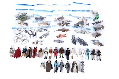 Lot 160 - A collection of vintage 1980's LucasFilm Ltd. Star Wars action figures