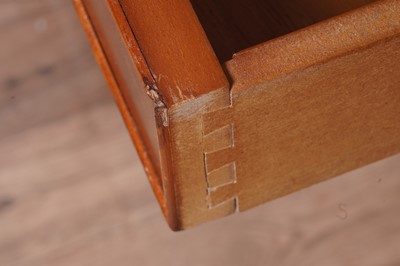 Lot 54 - A Georgian style mahogany pedestal desk