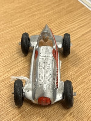 Lot 88 - A collection of unboxed Dinky Toys race cars