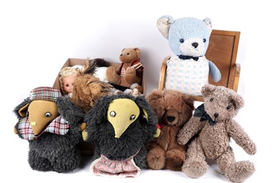 Lot 196 - A collection of stuffed animals makers including: Marks and Spencer's, LHO and others