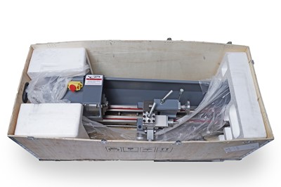 Lot 502 - A boxed as new MX-600A variable speed mini lathe