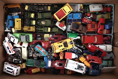 Lot 130 - A selection of diecast model vehicles makers including: Matchbox, Corgi and others