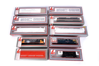 Lot 6 - A collection of Lima 00-gauge diesel and electric locomotives