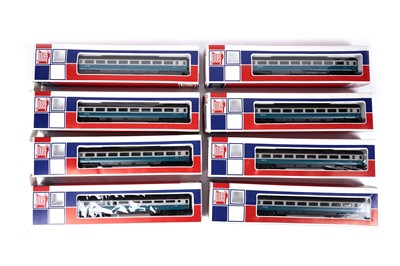 Lot 20 - A collection of Jouef boxed 00-gauge electric train carriages