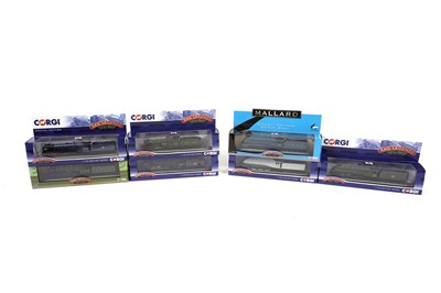 Lot 99 - A collection of Corgi Rail Legends diecast locomotives and tenders