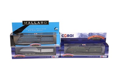 Lot 99 - A collection of Corgi Rail Legends diecast locomotives and tenders