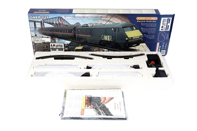 Lot 50 - A Hornby GNER 225 electric train set