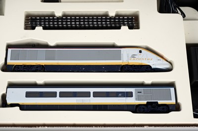 Lot 52 - Two Hornby HO gauge Eurostar electric train sets