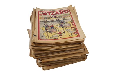 Lot 496 - The Wizard Comic: War issues