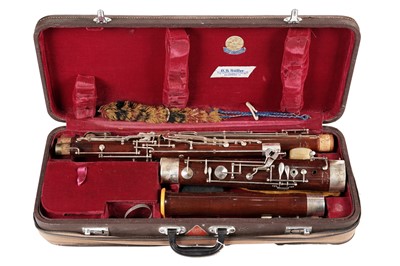 Lot 20 - A bassoon by G H Huller