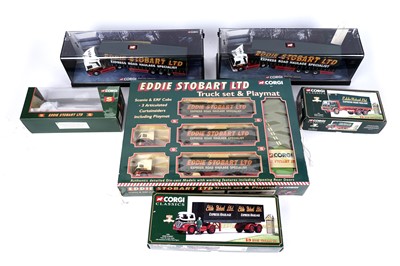 Lot 107 - Corgi ‘Eddie Stobbart’ diecast model vehicles