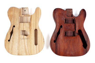 Lot 273 - Two T-style guitar bodies