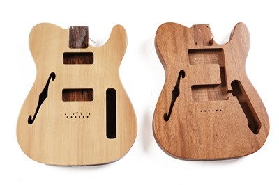 Lot 274 - Two T-style guitar bodies