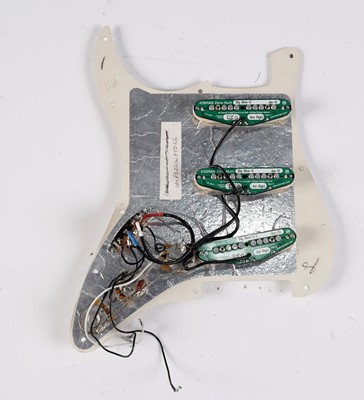Lot 275 - A loaded S-type guitar body