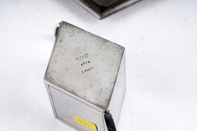Lot 430 - A collection of pewter wares