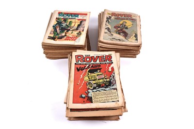 Lot 522 - The Rover and Wizard comics