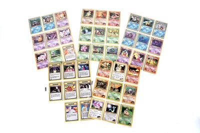 Lot 220 - A collection of first edition Gym Heroes Pokémon cards