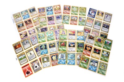 Lot 222 - A collection of Base set 2 Pokémon cards including some shiny