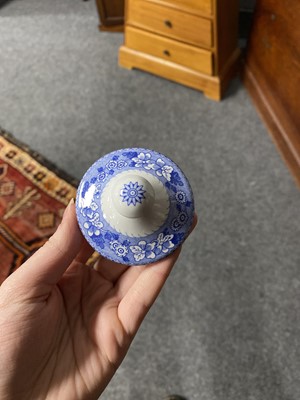 Lot 385 - A collection of The Spode Blue Room collection ceramics