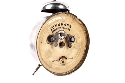 Lot 351 - A German Nurnberg alarm clock, with Adolf Hitler portrait dial
