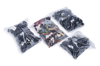 Lot 184 - An assortment of loose LEGO wheels