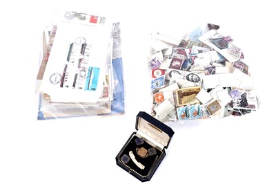 Lot 231 - A selection of British and World stamps and First Day covers; and Royal Mail Long Service Award