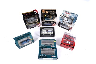 Lot 131 - A selection of diecast cars, including: Corgi James Bond