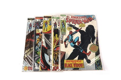 Lot 169 - The Amazing Spider-Man No's. 86 and 112-115 by Marvel Comics