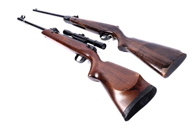 Lot 276 - Two Webley and Scott air rifles