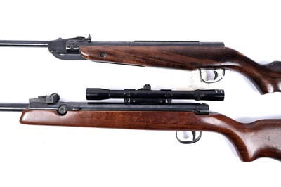 Lot 276 - Two Webley and Scott air rifles