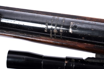 Lot 276 - Two Webley and Scott air rifles