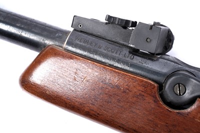 Lot 276 - Two Webley and Scott air rifles