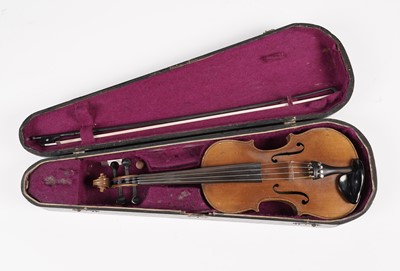 Lot 26 - A late 19th Century German violin