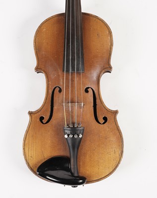 Lot 26 - A late 19th Century German violin