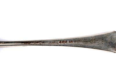 Lot 200 - An Edward VIII silver canteen; and other cutlery