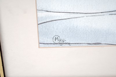 Lot 220 - Mike Clyburn - Two Views of Honfleur | watercolour